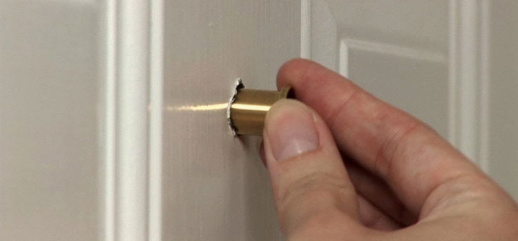 peephole door repair in Los Angeles